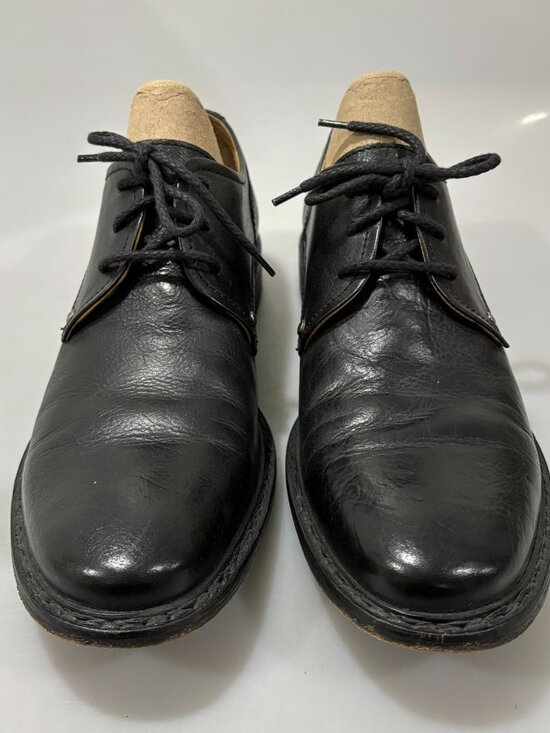 Frye 12 Black Leather Oxfords Shoes 16551 main image 5